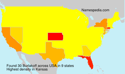 Surname Burlakoff in USA Surname Burlakoff in USA