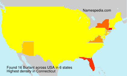 Surname Burlant in USA Surname Burlant in USA