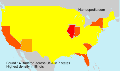 Surname Burleton in USA Surname Burleton in USA