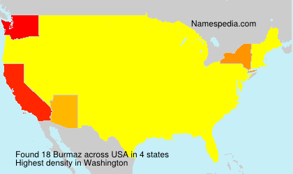 Surname Burmaz in USA Surname Burmaz in USA