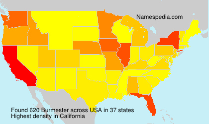 Surname Burmester in USA Surname Burmester in USA
