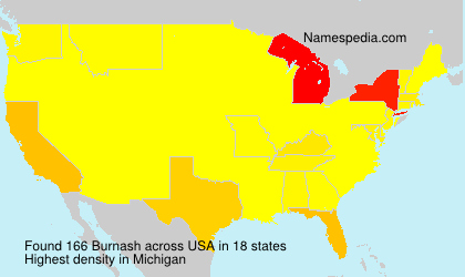 Surname Burnash in USA Surname Burnash in USA