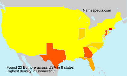 Surname Burnore in USA Surname Burnore in USA