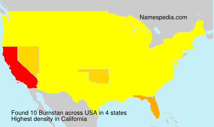 Surname Burnstan in USA Surname Burnstan in USA