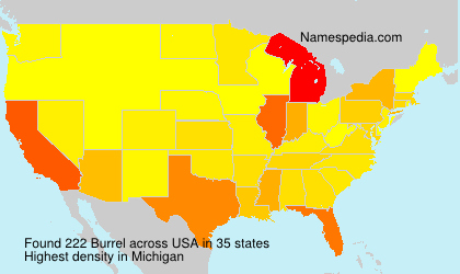 Surname Burrel in USA Surname Burrel in USA