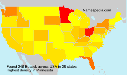 Surname Busack in USA Surname Busack in USA