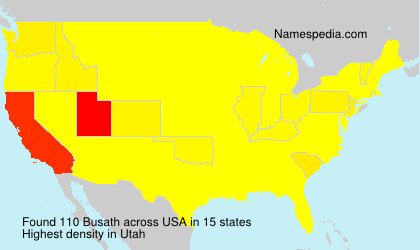 Surname Busath in USA Surname Busath in USA