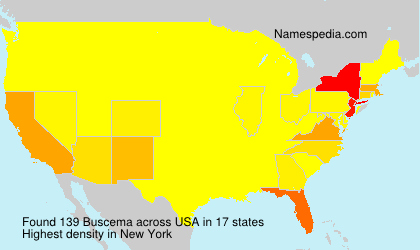 Surname Buscema in USA Surname Buscema in USA