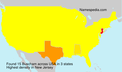 Surname Buscham in USA Surname Buscham in USA