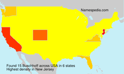 Surname Buschhoff in USA Surname Buschhoff in USA