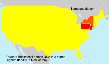 Surname Buschinski in USA Surname Buschinski in USA