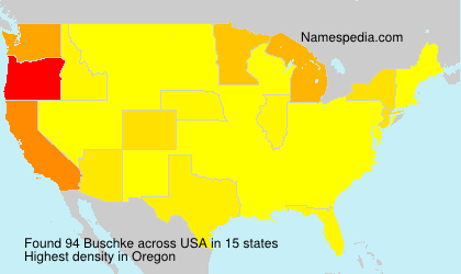 Surname Buschke in USA Surname Buschke in USA