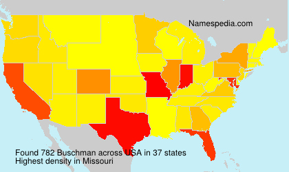 Surname Buschman in USA Surname Buschman in USA