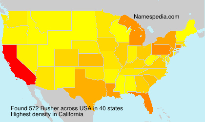 Surname Busher in USA Surname Busher in USA