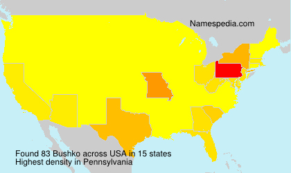 Surname Bushko in USA Surname Bushko in USA