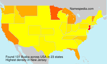 Surname Buska in USA Surname Buska in USA