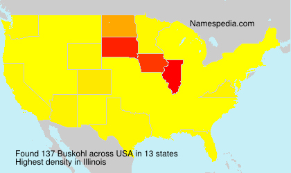 Surname Buskohl in USA Surname Buskohl in USA