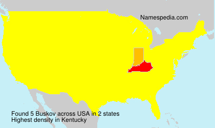 Surname Buskov in USA Surname Buskov in USA