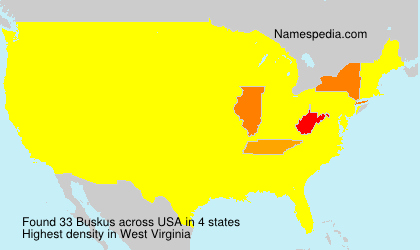 Surname Buskus in USA Surname Buskus in USA