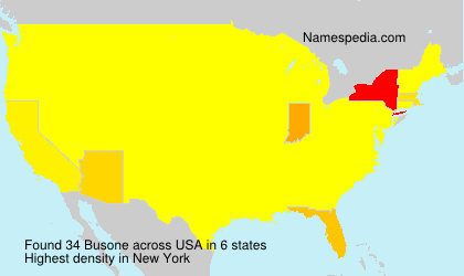 Surname Busone in USA Surname Busone in USA