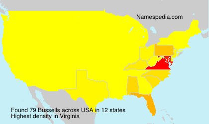 Surname Bussells in USA Surname Bussells in USA