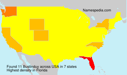 Surname Bustinduy in USA Surname Bustinduy in USA