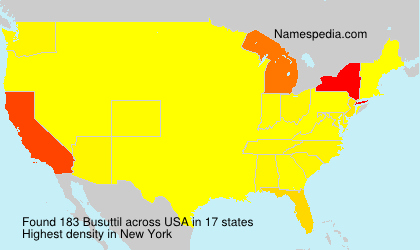 Surname Busuttil in USA Surname Busuttil in USA