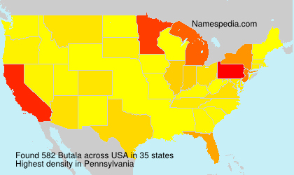 Surname Butala in USA Surname Butala in USA