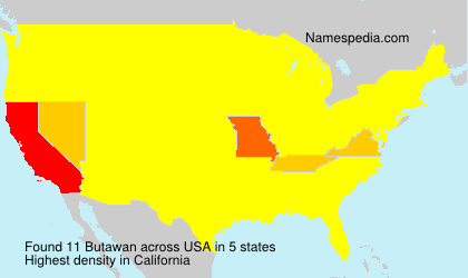 Surname Butawan in USA Surname Butawan in USA