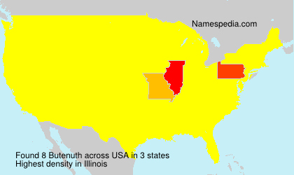 Surname Butenuth in USA Surname Butenuth in USA
