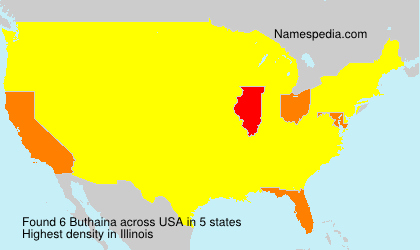 Surname Buthaina in USA Surname Buthaina in USA