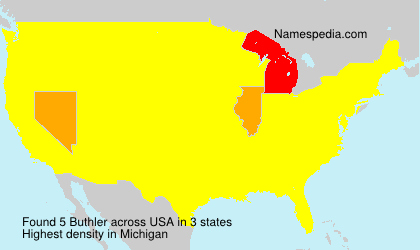 Surname Buthler in USA Surname Buthler in USA