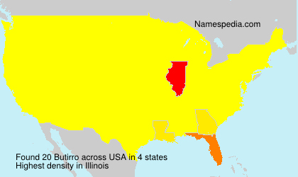 Surname Butirro in USA Surname Butirro in USA