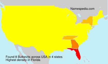 Surname Butkevits in USA Surname Butkevits in USA