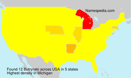 Surname Butrynski in USA Surname Butrynski in USA