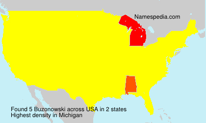 Surname Buzonowski in USA Surname Buzonowski in USA