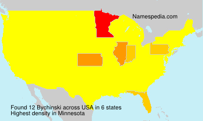 Surname Bychinski in USA