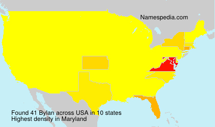 Surname Bylan in USA Surname Bylan in USA