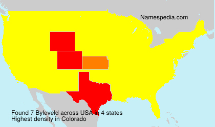 Surname Byleveld in USA Surname Byleveld in USA
