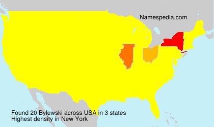 Surname Bylewski in USA Surname Bylewski in USA