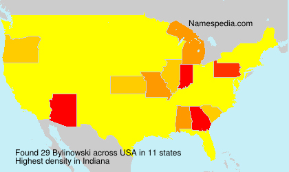 Surname Bylinowski in USA Surname Bylinowski in USA