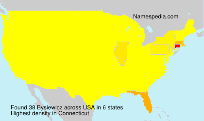 Surname Bysiewicz in USA Surname Bysiewicz in USA