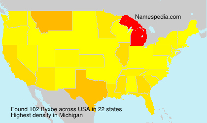 Surname Byxbe in USA Surname Byxbe in USA