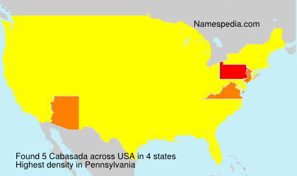 Surname Cabasada in USA Surname Cabasada in USA