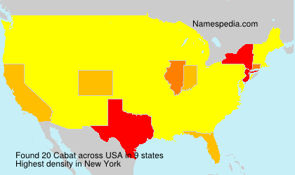 Surname Cabat in USA Surname Cabat in USA