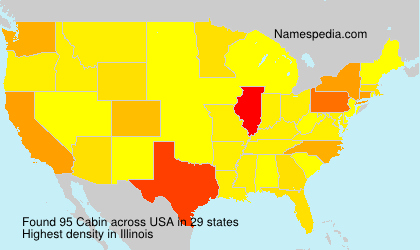 Surname Cabin in USA
