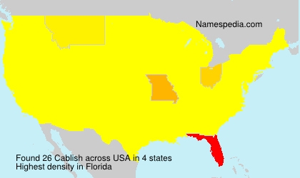 Surname Cablish in USA Surname Cablish in USA