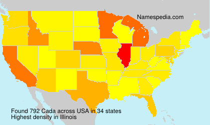 Surname Cada in USA Surname Cada in USA
