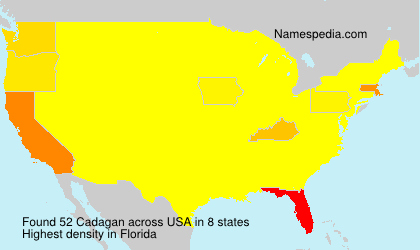 Surname Cadagan in USA Surname Cadagan in USA