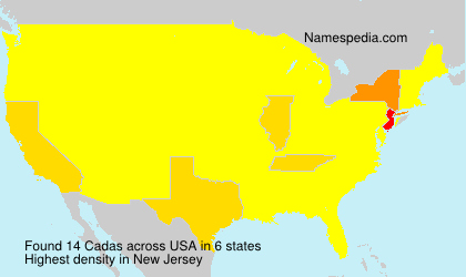 Surname Cadas in USA Surname Cadas in USA